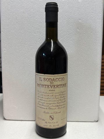 1988 Montevertine, Il Sodaccio - Toscane - 1 Fles (0,75, Nieuw