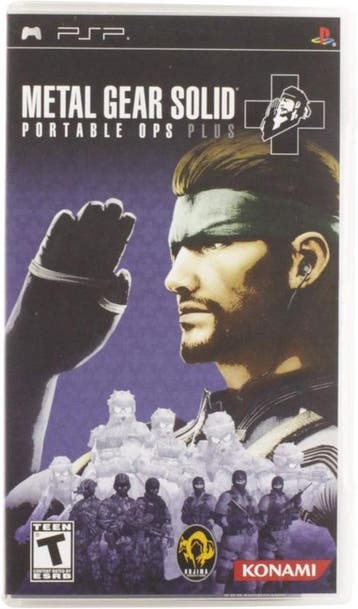 Metal Gear Solid Portable Ops + (PSP Games), Spelcomputers en Games, Ophalen of Verzenden, Zo goed als nieuw