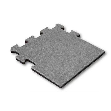 Rubber tegel 25 mm - 50 x 50 cm - Grijs - Puzzelsysteem -, Verzenden, Nieuw