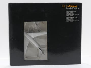 Schaal 1:500 Herpa HE16600 Lufthansa B744, DC-10-30, A320..., Ophalen of Verzenden, Zo goed als nieuw