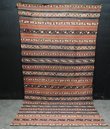 Antieke Kaukasische Kuba-kelim - Tapijt - 300 cm - 170 cm, Nieuw