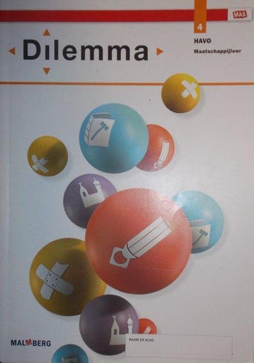9789402056419 Dilemma MAX 4 havo 2019 lob | Tweedehands, Verzenden, Zo goed als nieuw, Twan Brinkman
