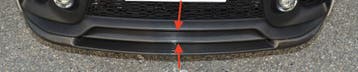 Fiat 595 Abarth carbon bumper cover, Verzenden