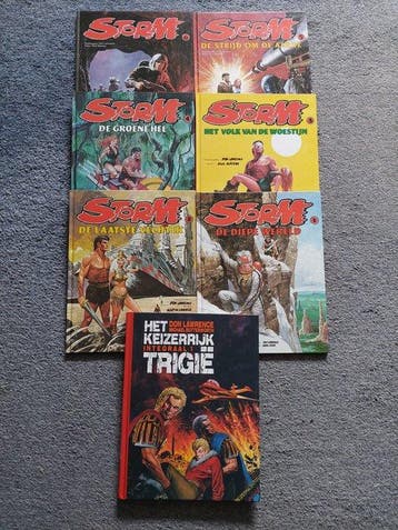 Storm / Trigië 1 t/m 6 - Opeenvolgende reeks HC / Integraal, Nieuw