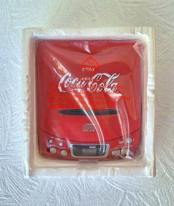 Coca-Cola - Portable Slim Size Cd-speler, Nieuw