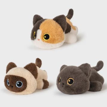 Pluche Kat Sleutelhanger - Schattig Pluche Dier Cadeau voor, Verzenden, Nieuw