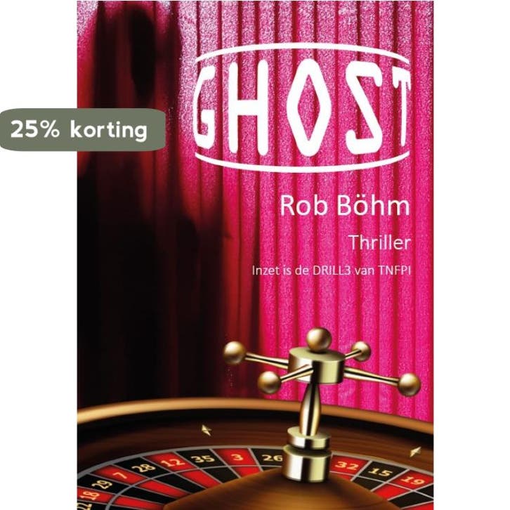 GHOST - Rob BÖHm 9789083174303, Boeken, Thrillers, Zo goed als nieuw, Verzenden