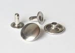 Dubbele holniet 8 mm lang, 1 bolle kop Ø 11 mm, zilver, 1..., Verzenden, Nieuw