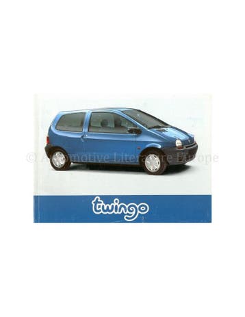 1994 RENAULT TWINGO INSTRUCTIEBOEKJE NEDERLANDS