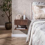 *WOONWINKEL* Zwevend Nachtkastje Met Hangende Plank, Verzenden, Nieuw