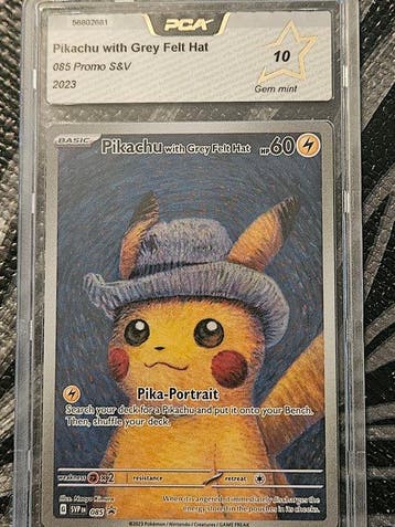 Pokémon - 1 Graded card - Pikachu 085 Promo card - PCA 10 -, Nieuw