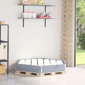 vidaXL Verhoogde plantenbak zeshoekig 160x160 cm grenenhout, Verzenden, Nieuw, Hout