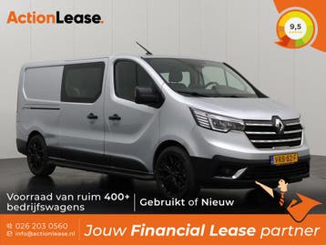 Renault Trafic Dubbel cabine L2 H1 2022 Diesel, Auto's, Renault, Nieuw, Dealer onderhouden, Zilver of Grijs, Te koop