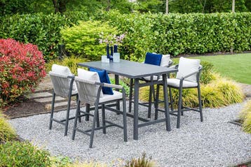 ACTIE Garden Impressions Monti Barset 5 delig outdoormeubel, 4 zitplaatsen, Ophalen of Verzenden, Tuinset, Stoel
