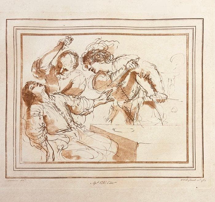 Giovanni Francesco Barbieri (1591–1666) After William Wynne, Antiek en Kunst, Antiek | Overige Antiek