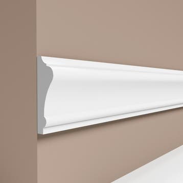 Natura Sierlijst Muur Plafondlijst - 270 x 3 cm - Wit, Ophalen of Verzenden, Nieuw