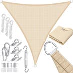 Schaduwdoek - zonnezeil 3x3x3 meter - zonwering - HDPE stof, Verzenden, Nieuw