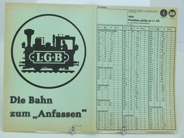 LGB Info blad #53 Preisliste 1986 (LGB Info bladen), Verzamelen, Ophalen of Verzenden, Gebruikt, Overige typen