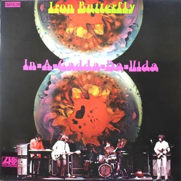 Iron Butterfly - In-A-Gadda-Da-Vida, Ophalen of Verzenden, Gebruikt