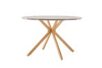 Eettafel - Stewie - 120 cm - Grijs - Jörn, Verzenden, Nieuw