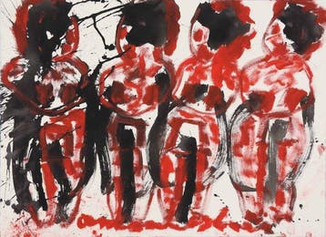 Anton Heyboer (1924-2005) - Vier Bruiden