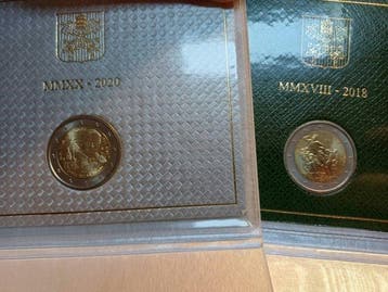 Vaticaan. 2 Euro 2018/2020 Patrimonio Culturale +