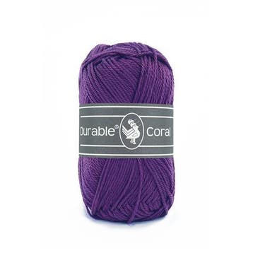 Durable Coral 271 Violet - Haakgaren / Breigaren, Ophalen of Verzenden, Nieuw, Breien of Haken, Wol of Garen