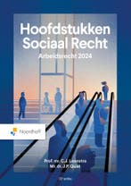 Hoofdstukken Sociaal Recht 2024, 9789001036942, Boeken, Verzenden, Zo goed als nieuw, HBO