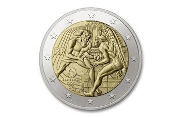 Coincard set 5x 2 euro Olympische Spelen 2024 - Frankrijk, Postzegels en Munten, Verzenden
