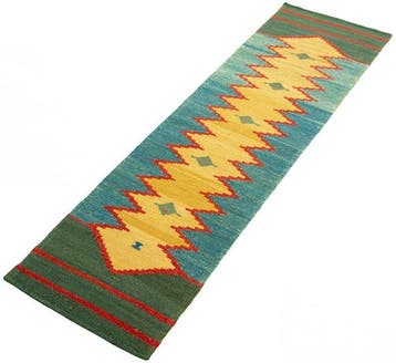 Handgeweven designer-kelim - Kelim - 187 cm - 51 cm, Nieuw