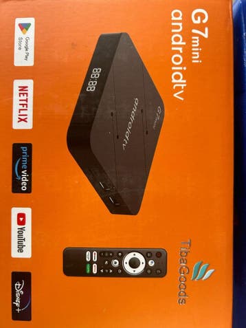 Tibagoods Mediaplayer Android TV Box 4K HDR - Geschikt voor, Ophalen of Verzenden, Zo goed als nieuw