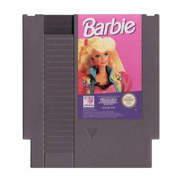 NES Barbie (Losse cassette), Spelcomputers en Games, Games | Nintendo NES, Verzenden, Zo goed als nieuw