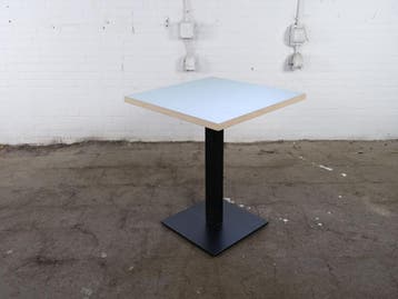 Bijzettafel De Valk mintgroen multiplex zwart frame jong, Verzenden, Gebruikt