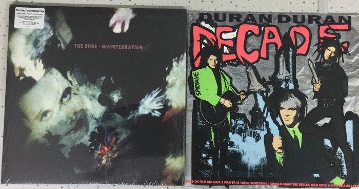 Cure, Duran Duran - Disintegration (double LP) / Decade - LP, Cd's en Dvd's, Vinyl Singles