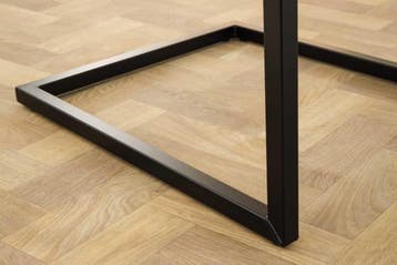 Moderne sledestoel LOFT taupe grijs microvezel met, Huis en Inrichting, Ophalen of Verzenden, Nieuw