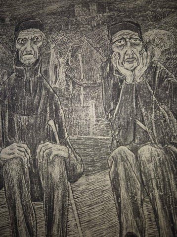 Jan Toorop (1858-1928) - Hel en Twijfel