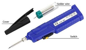 Batterij soldeerbout Solderen 8W DC 4.5V, Doe-het-zelf en Verbouw, Verzenden, Nieuw