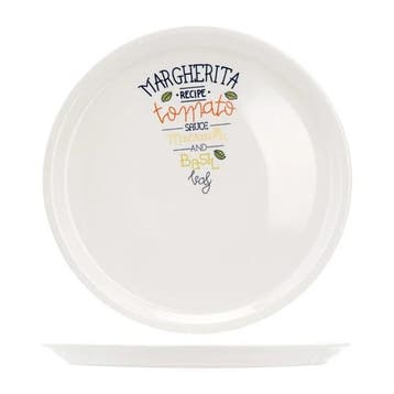 Pizzabord | Gedecoreerd  | 30cm |  Margarita, Verzenden