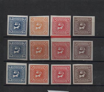 Oostenrijk 1908/1909 - Oostenrijkse krantenzegels in alle, Gestempeld
