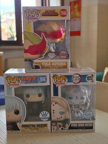 Funko - Funko Pop Lotto 3 Funko Pop Anime: Naruto, Demon