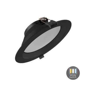 LED Downlight - Ortho - CCT- Switch - Ø170 - 15w - Zwart, Ophalen of Verzenden, Nieuw