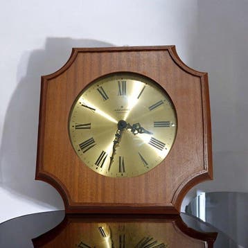 Wandklok - Junghans - - Eik - 1960-1970