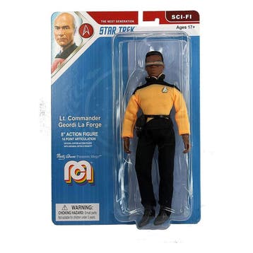 Star Trek Action Figure Geordi La Forge 20 cm, Verzamelen, Ophalen of Verzenden, Nieuw