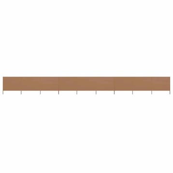 Groot windscherm 1200cm taupe voor tuin - 52% korting, Ophalen of Verzenden, Zo goed als nieuw