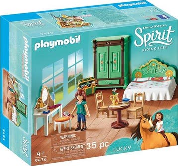 Playmobil Spirit Luckys Slaapkamer - 9476 (Nieuw), Verzenden, Nieuw