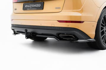 Central Rear Splitter (with vertical bars) voor Audi Q8 Mk1, Ophalen of Verzenden