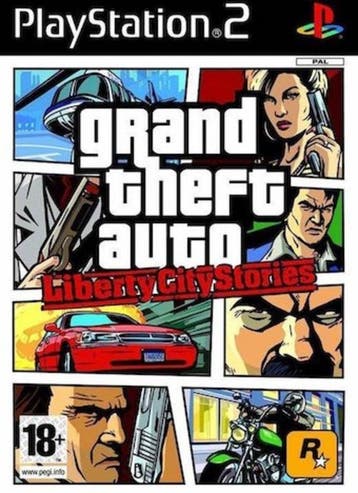 Grand Theft Auto Liberty City Stories (PS2 Games), Spelcomputers en Games, Ophalen of Verzenden, Zo goed als nieuw