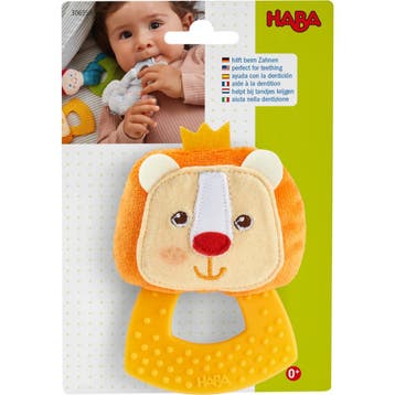 Haba bijtfiguur leeuw baby bijtring van €6,99 voor €4,89, Ophalen of Verzenden, Nieuw
