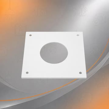 Ventilatie-afdekplaat op maat – 200, 250 of 300 mm, Ophalen of Verzenden, Nieuw