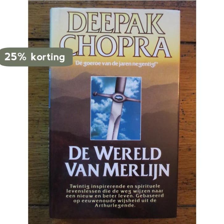De wereld van Merlijn - Deepak Chopra 9789022521908, Boeken, Esoterie en Spiritualiteit, Gelezen, Verzenden